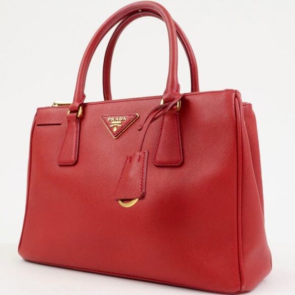 Prada Handbags - 💎✨HOT BUY✨💎Authentic PRADA Triangle Logo Saffiano Leather Galleria